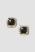 Square Stone Earrings