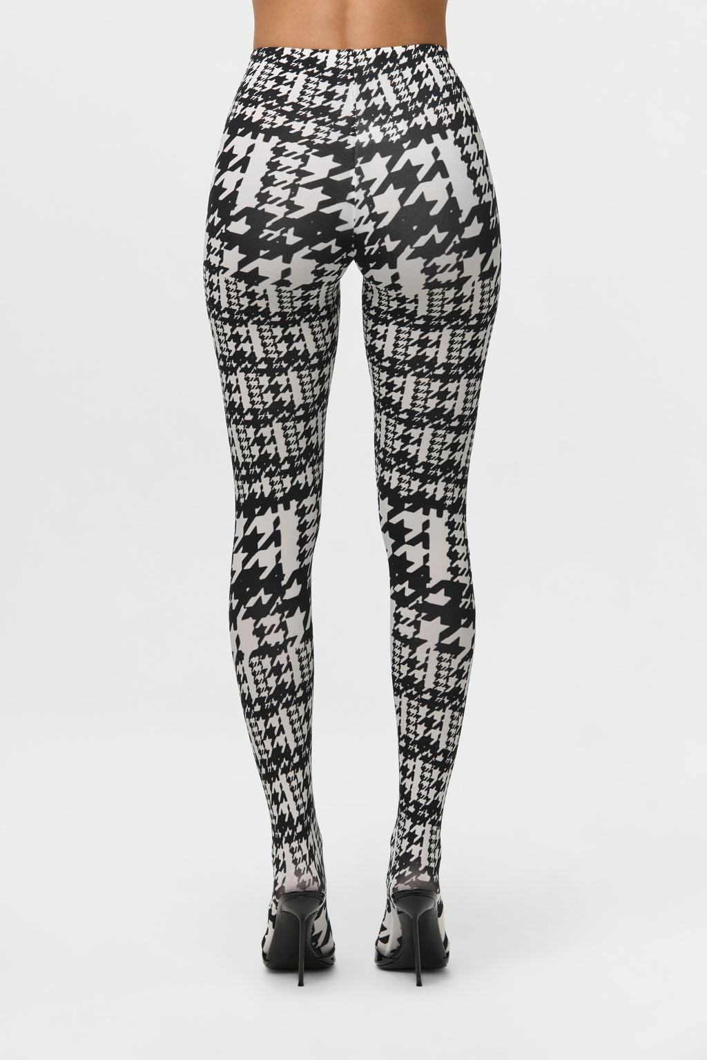 Naked Print Closed Toe Leggings Petite