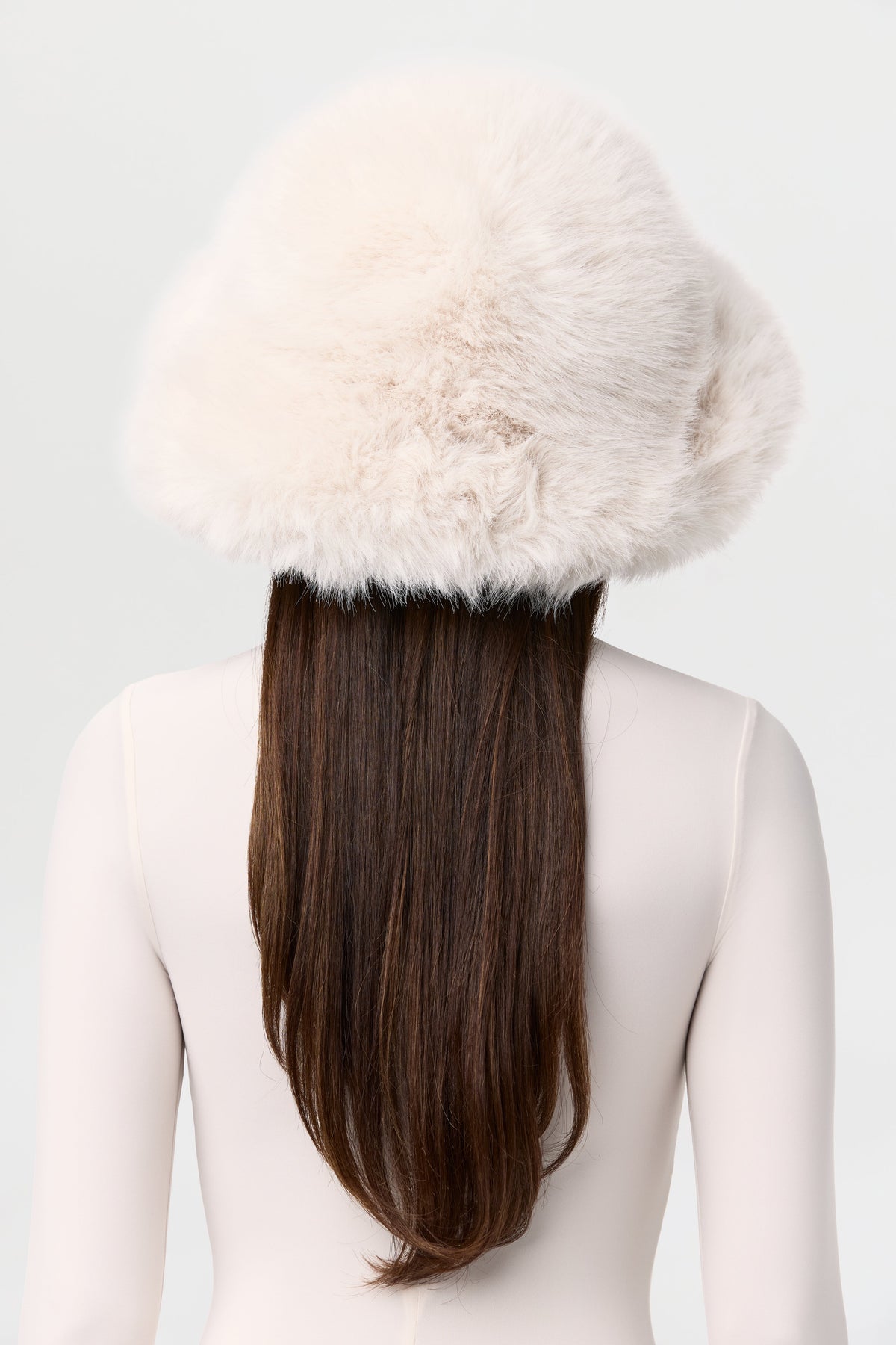 Faux Fur Oversized Bucket Hat