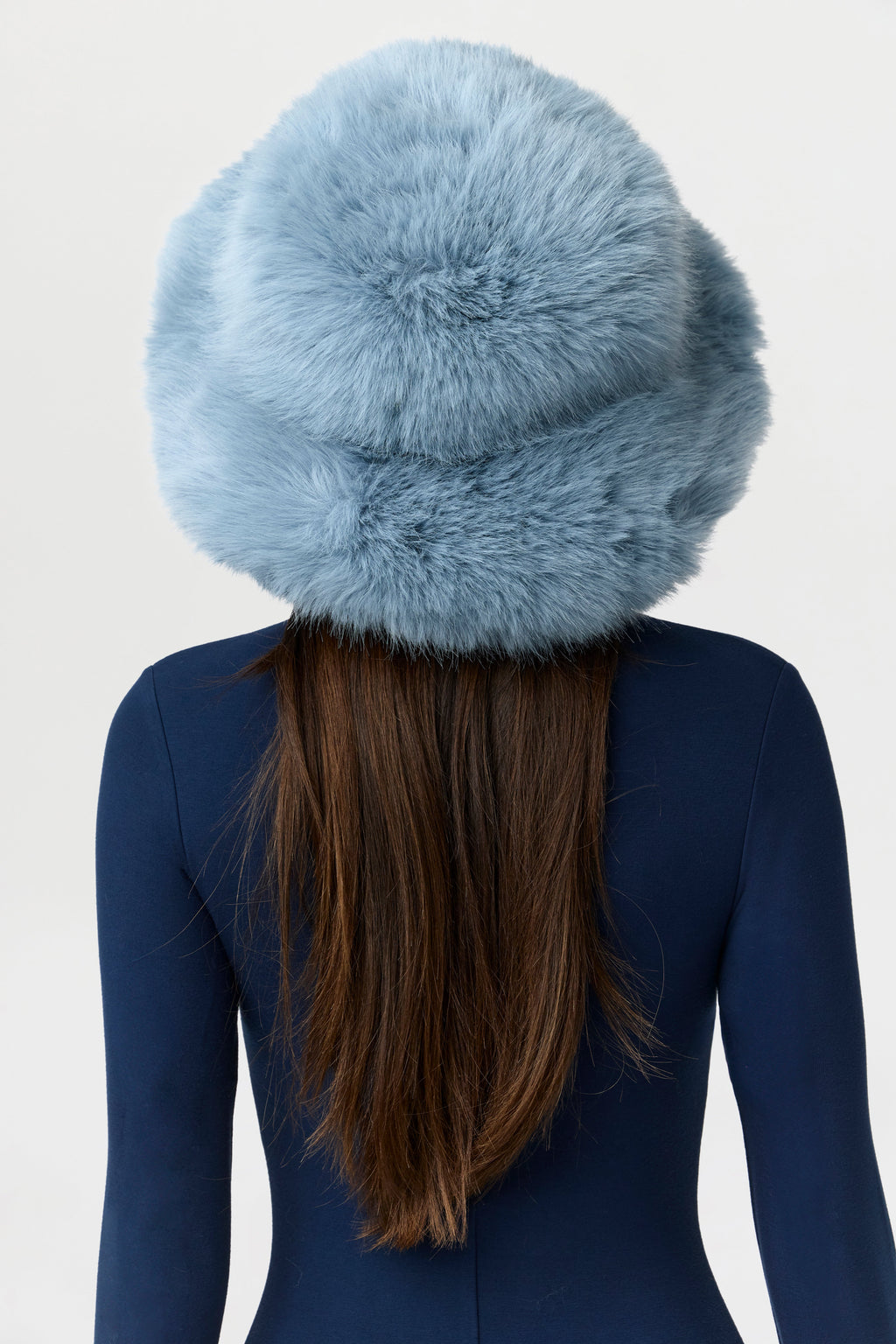 Faux Fur Oversized Bucket Hat