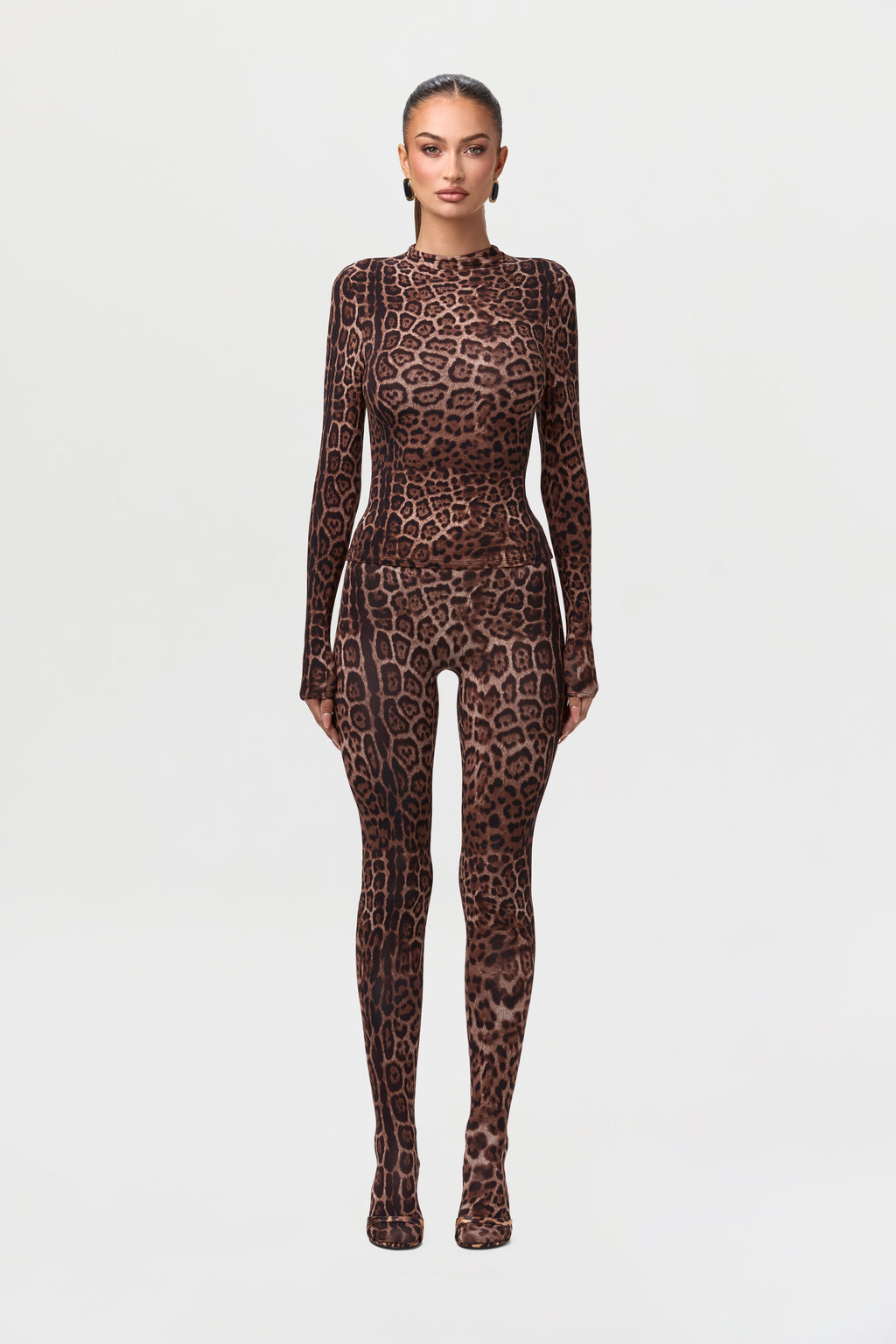 Naked Animal Print Tights