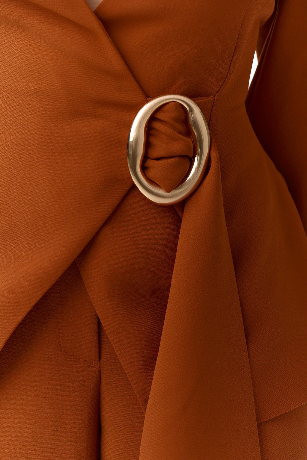 Suited Belted Ring Blazer